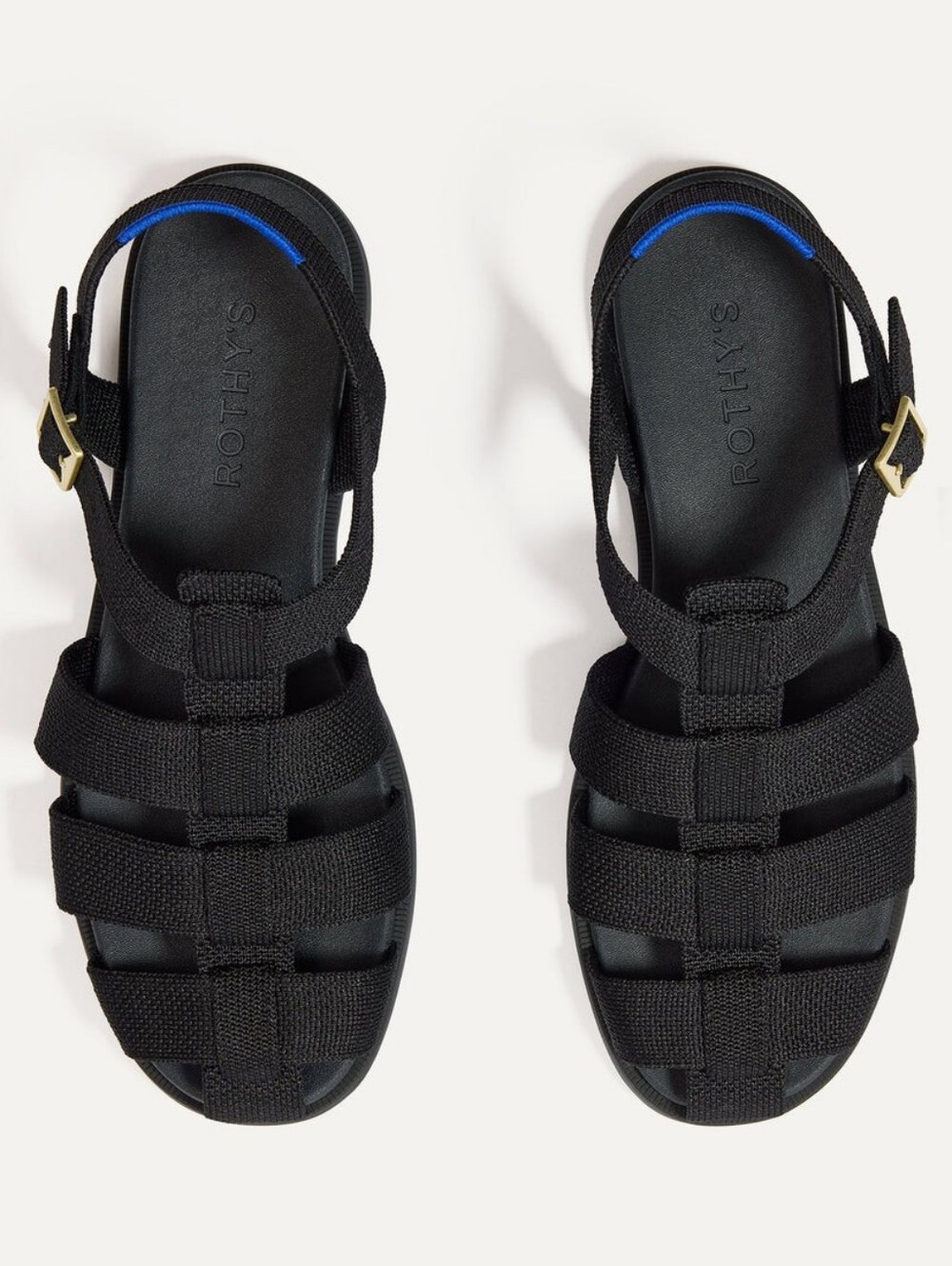 NWOT Rothy's Black Fisherman Sandle